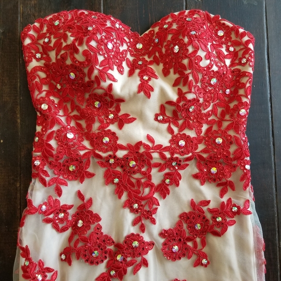 👗DANCING QUEEN FORMAL STRAPLESS DRESS - Picture 5 of 6